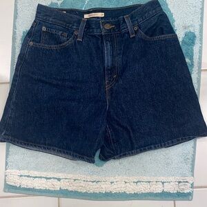 Levi's High Baggy shorts size 29 brand new. No tags.